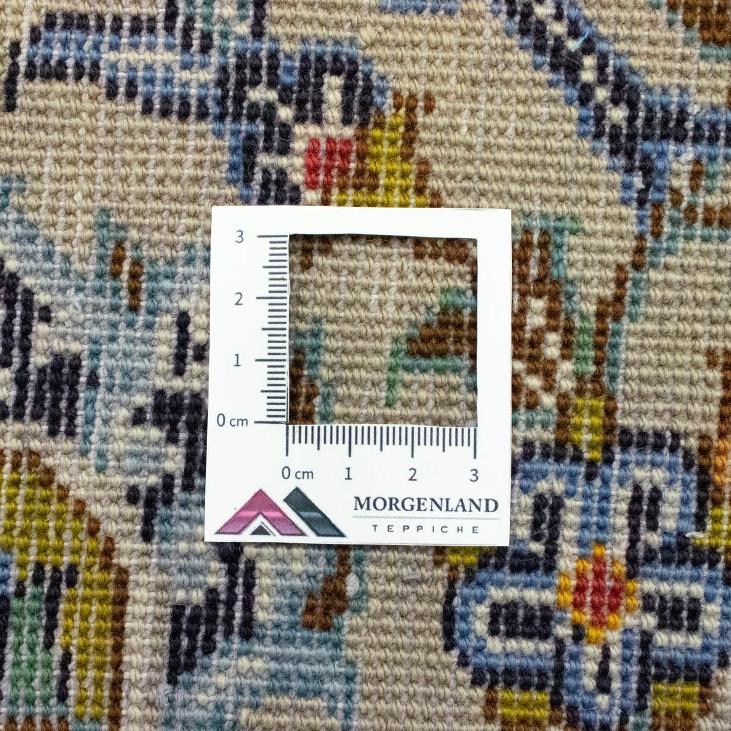 Persisk tæppe - Keshan - 388 x 288 cm - beige