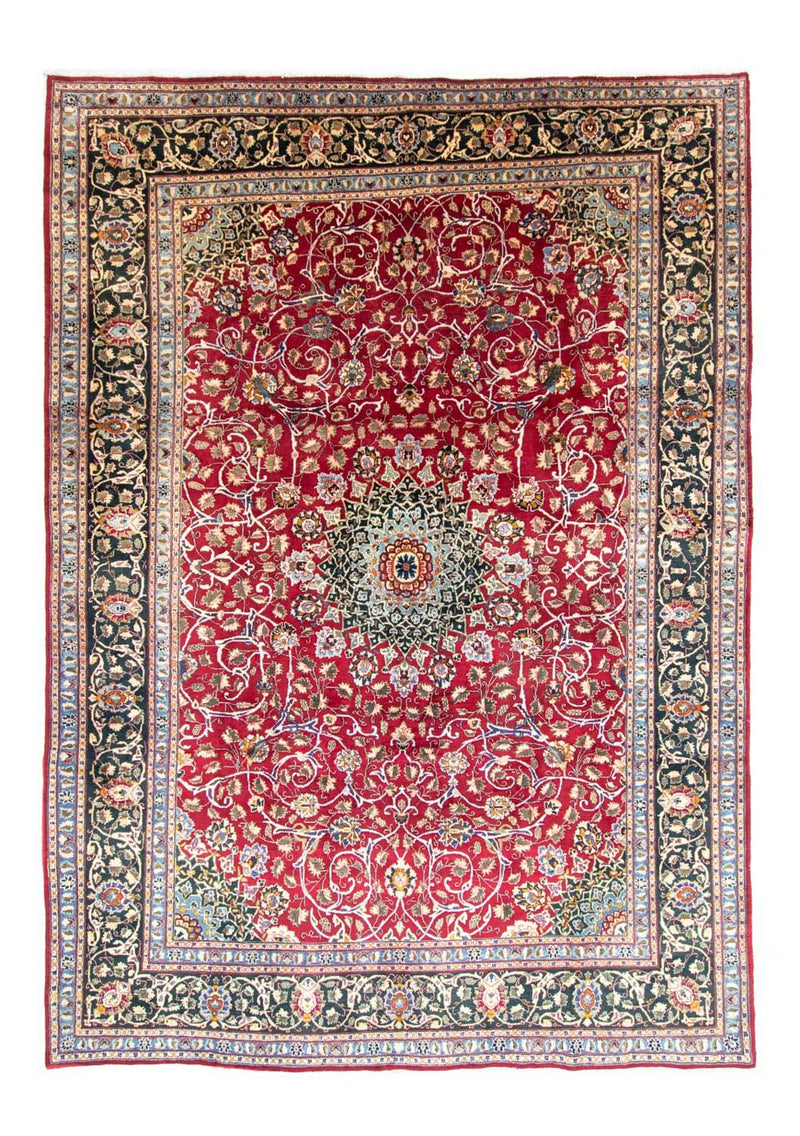 Persisk tæppe - Keshan - 345 x 249 cm - rød