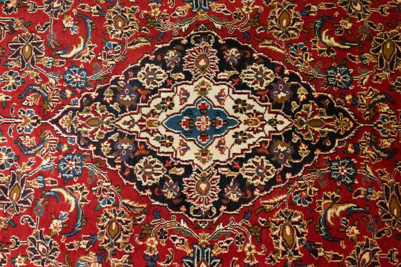 Persisk tæppe - Keshan - 311 x 200 cm - rød