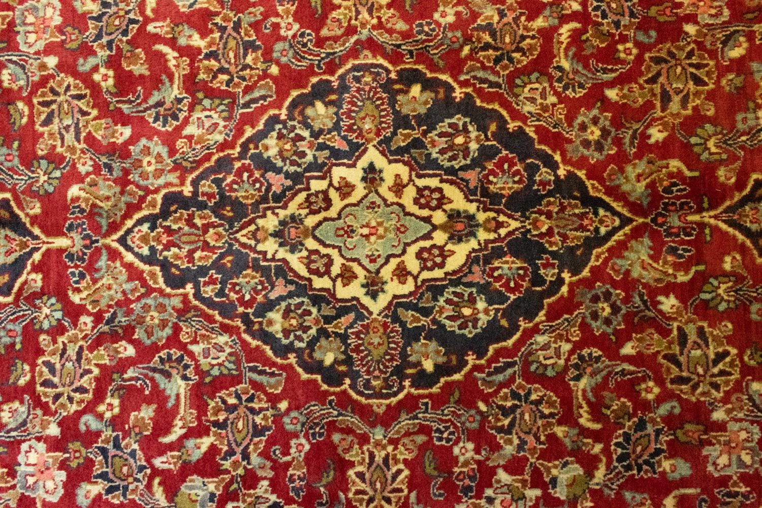 Persisk tæppe - Keshan - 290 x 200 cm - rød