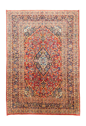 Persisk tæppe - Keshan - 284 x 198 cm - orange