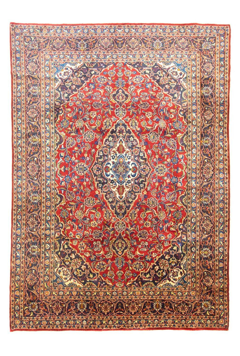 Persisk tæppe - Keshan - 335 x 240 cm - rød