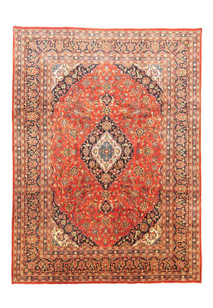Persisk tæppe - Keshan - 337 x 246 cm - orange