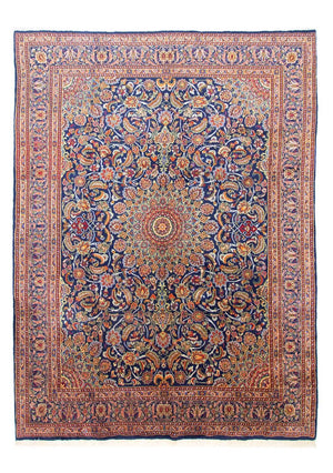 Persisk tæppe - Classic - 395 x 295 cm - blå
