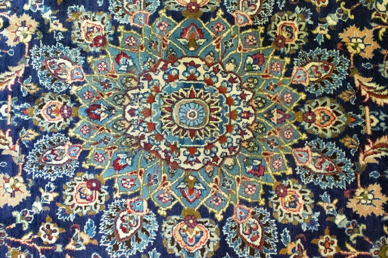 Persisk tæppe - Classic - 411 x 298 cm - blå