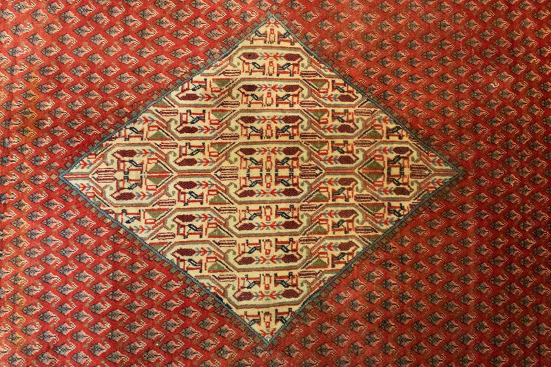 Persisk tæppe - Mir - 314 x 217 cm - rød
