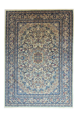 Persisk tæppe - Nain - Royal - 344 x 244 cm - beige