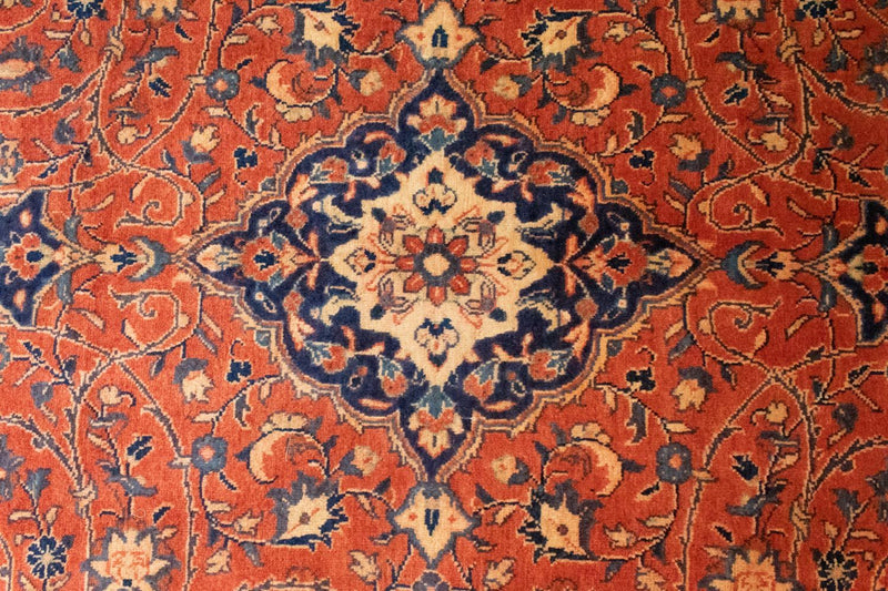 Persisk tæppe - Classic - 326 x 217 cm - orange