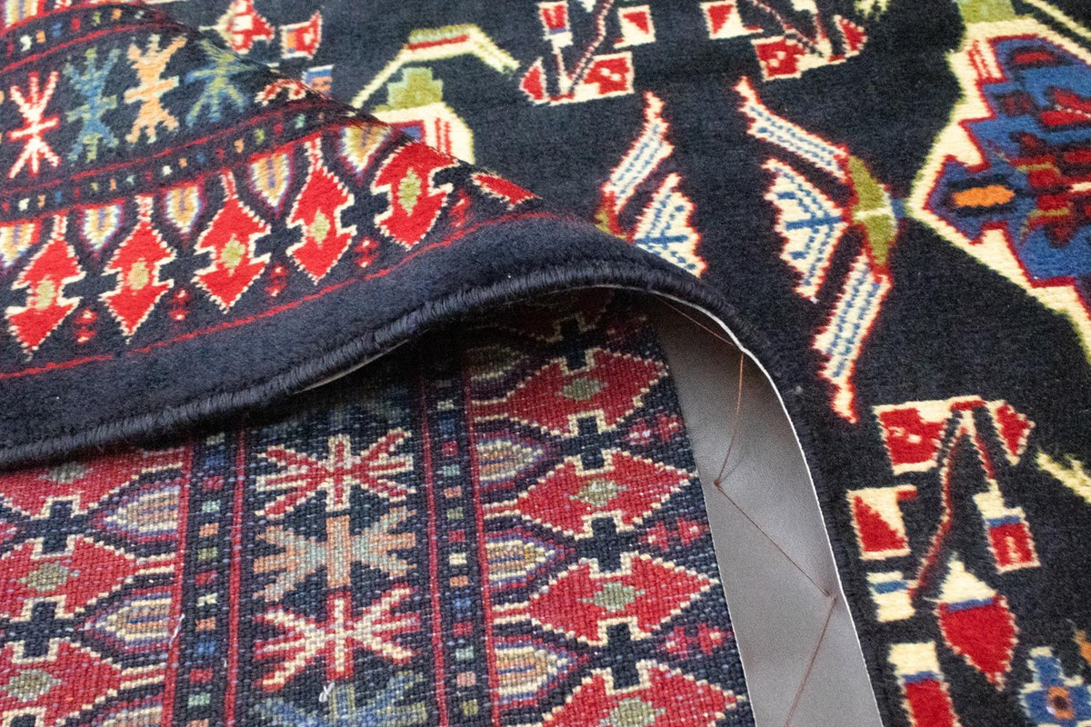 Persisk tæppe - Tabriz - 394 x 302 cm - blå