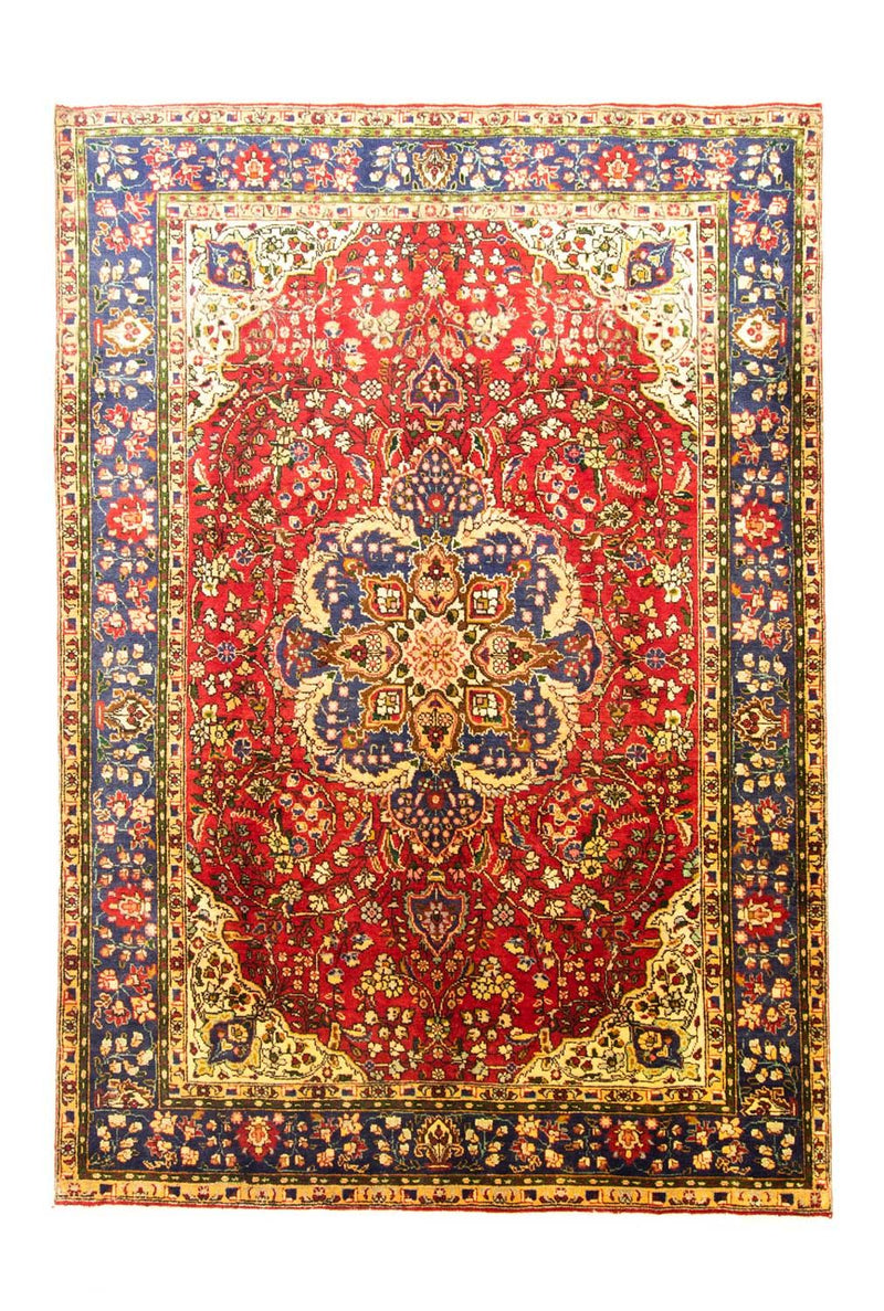 Persisk tæppe - Tabriz - 302 x 212 cm - rød