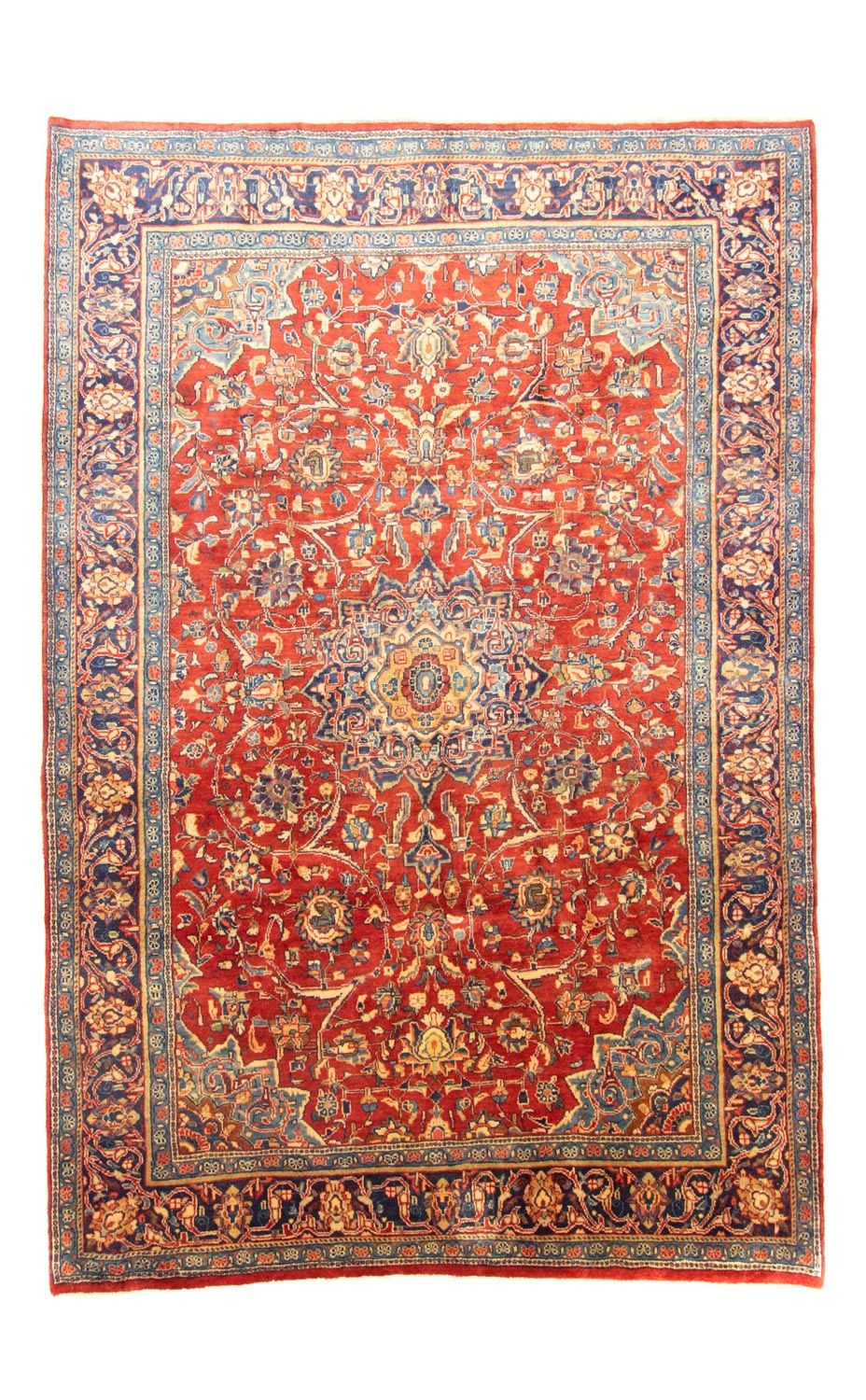 Persisk tæppe - Nomadisk - 333 x 220 cm - rød