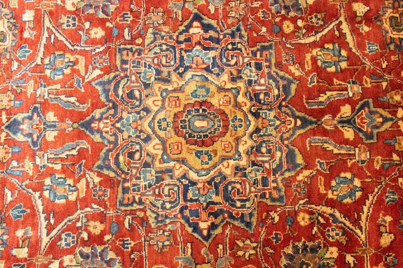 Persisk tæppe - Nomadisk - 333 x 220 cm - rød