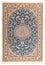 Persisk tæppe - Nain - Royal - 151 x 106 cm - mørkeblå