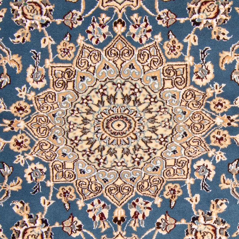 Persisk tæppe - Nain - Royal - 151 x 106 cm - mørkeblå