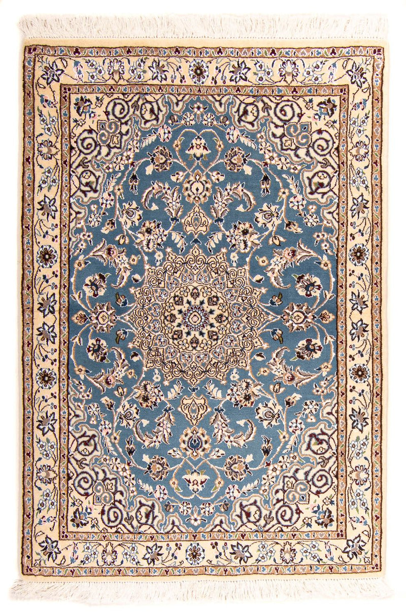 Persisk tæppe - Nain - Royal - 148 x 98 cm - mørkeblå