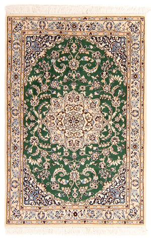 Persisk tæppe - Nain - Royal - 147 x 98 cm - grøn