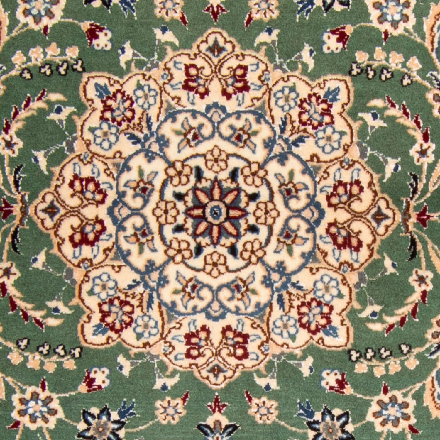 Persisk tæppe - Nain - Royal - 152 x 100 cm - grøn