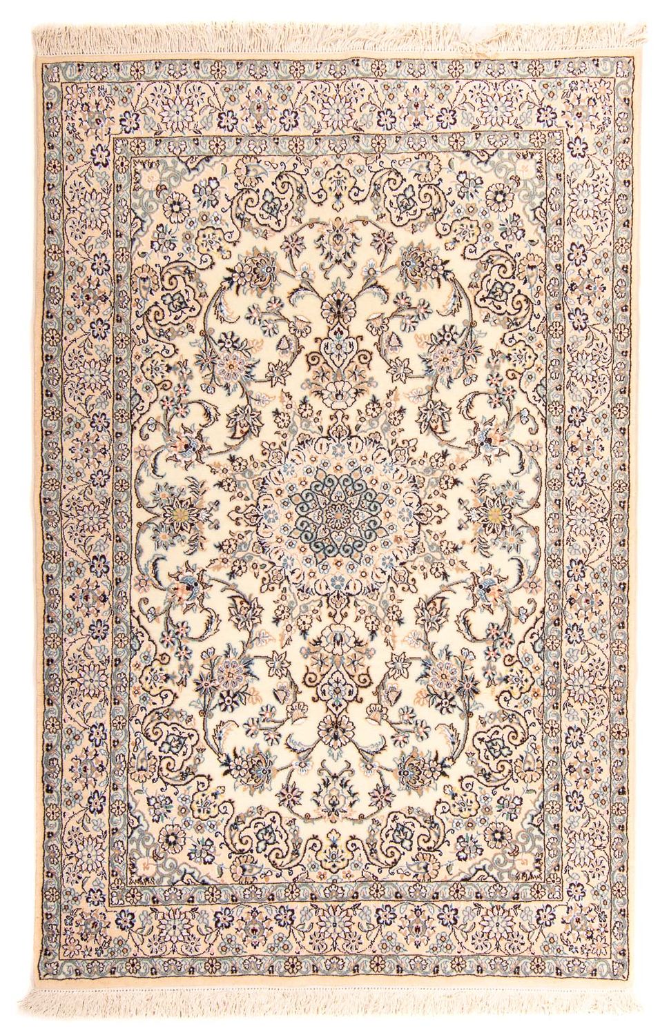 Persisk tæppe - Nain - Royal - 207 x 128 cm - beige