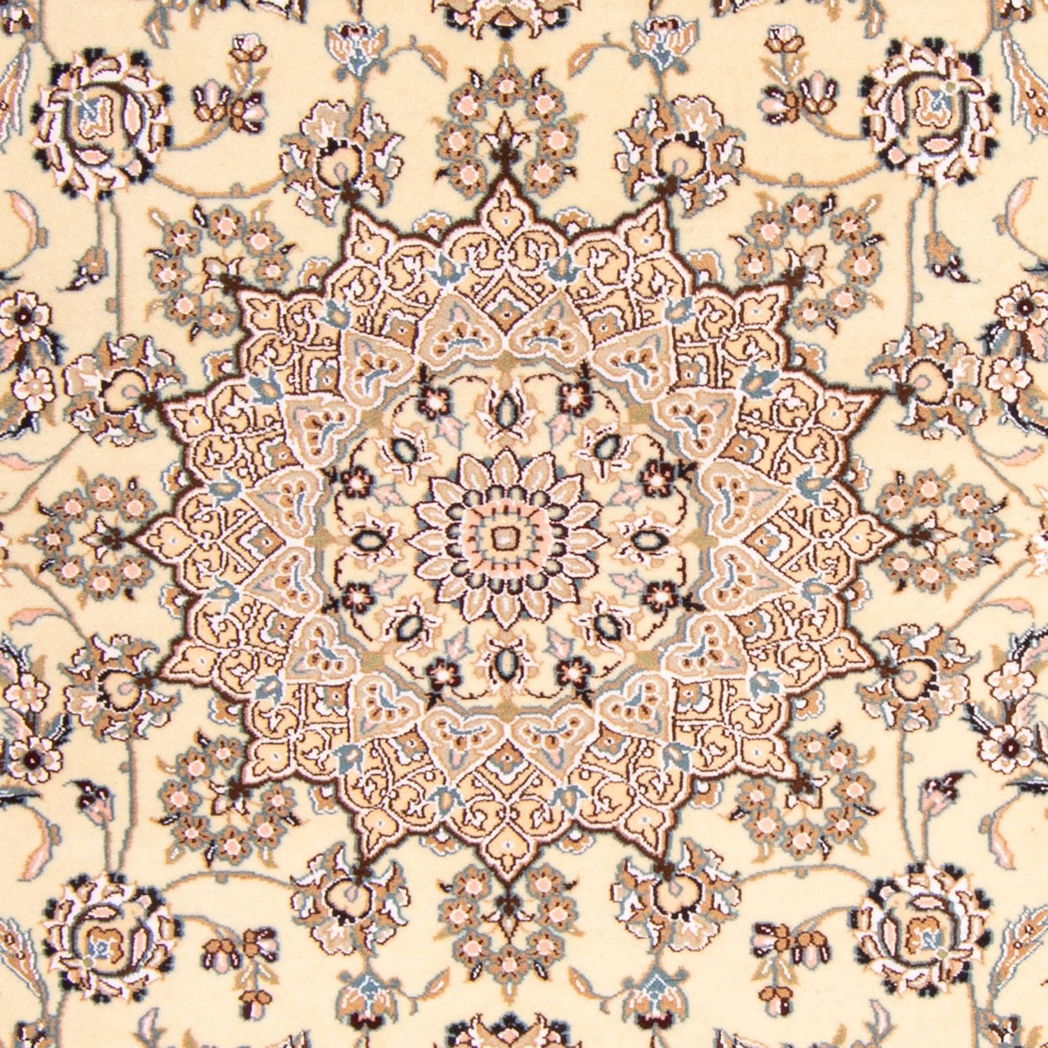 Persisk tæppe - Nain - Royal - 227 x 135 cm - beige
