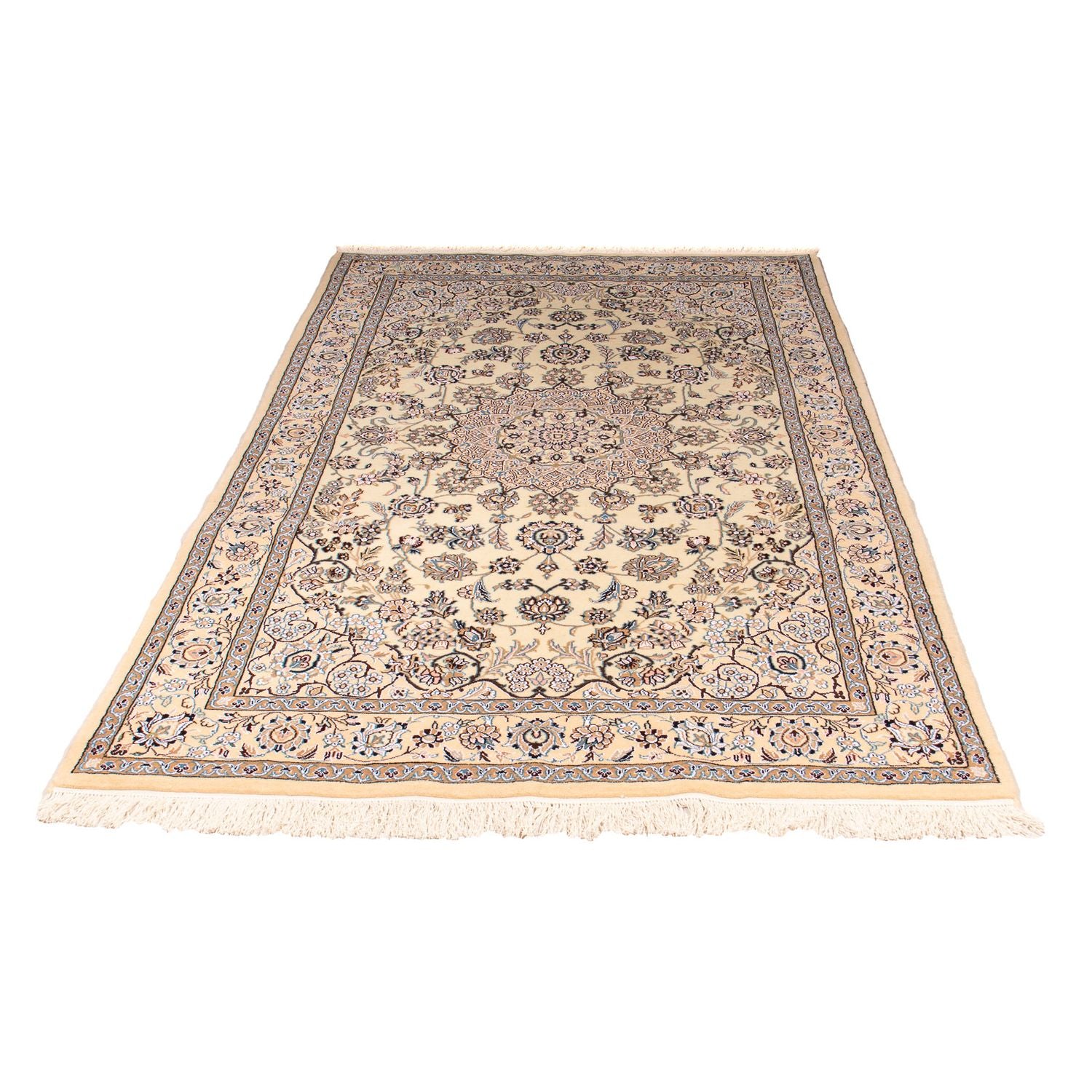 Persisk tæppe - Nain - Royal - 227 x 135 cm - beige