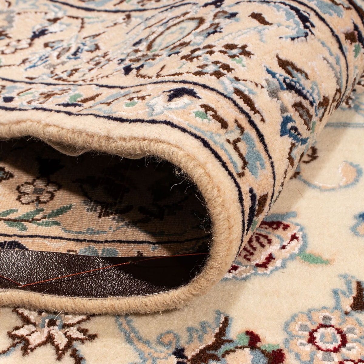 Persisk tæppe - Nain - Royal - 204 x 135 cm - beige