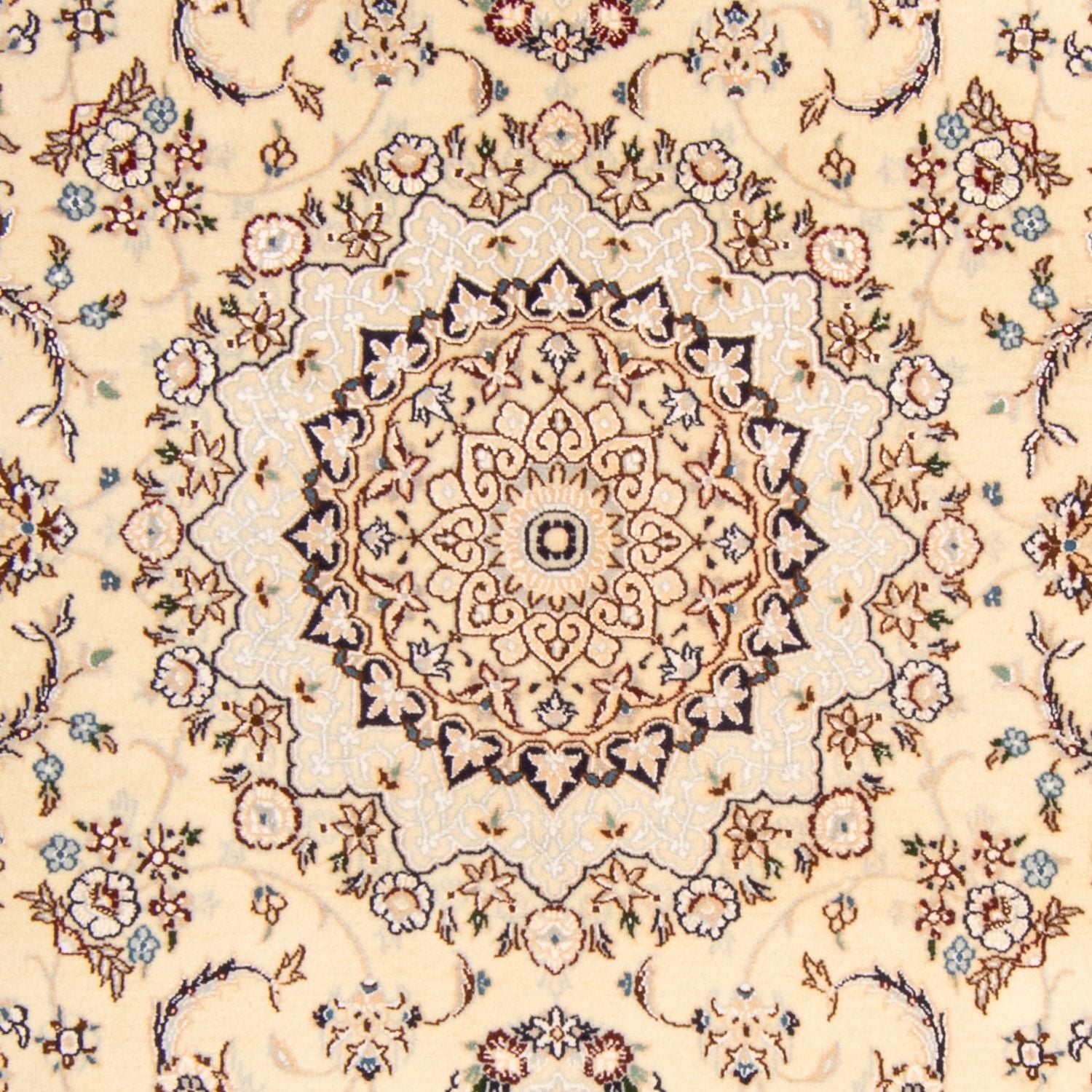 Persisk tæppe - Nain - Royal - 211 x 127 cm - beige