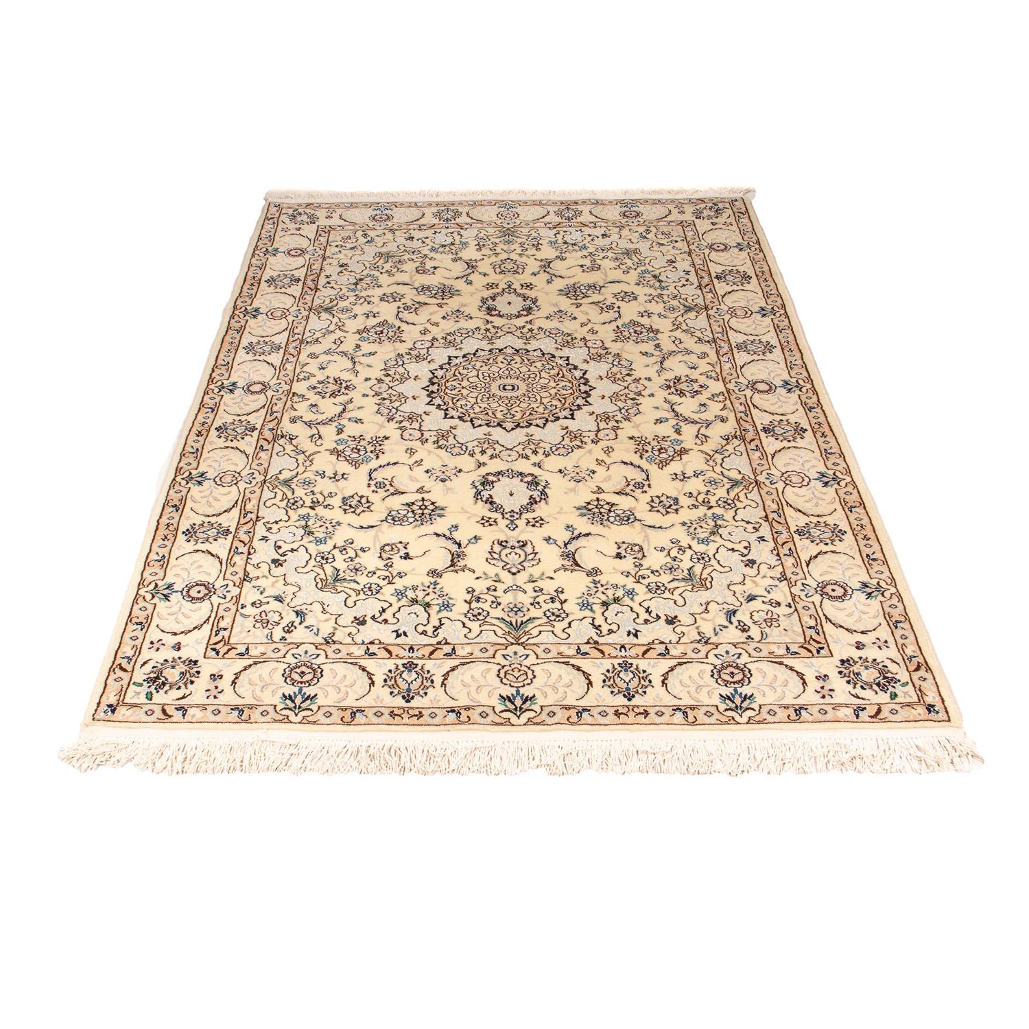 Persisk tæppe - Nain - Royal - 211 x 127 cm - beige