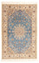 Persisk tæppe - Nain - Premium - 178 x 120 cm - lyseblå