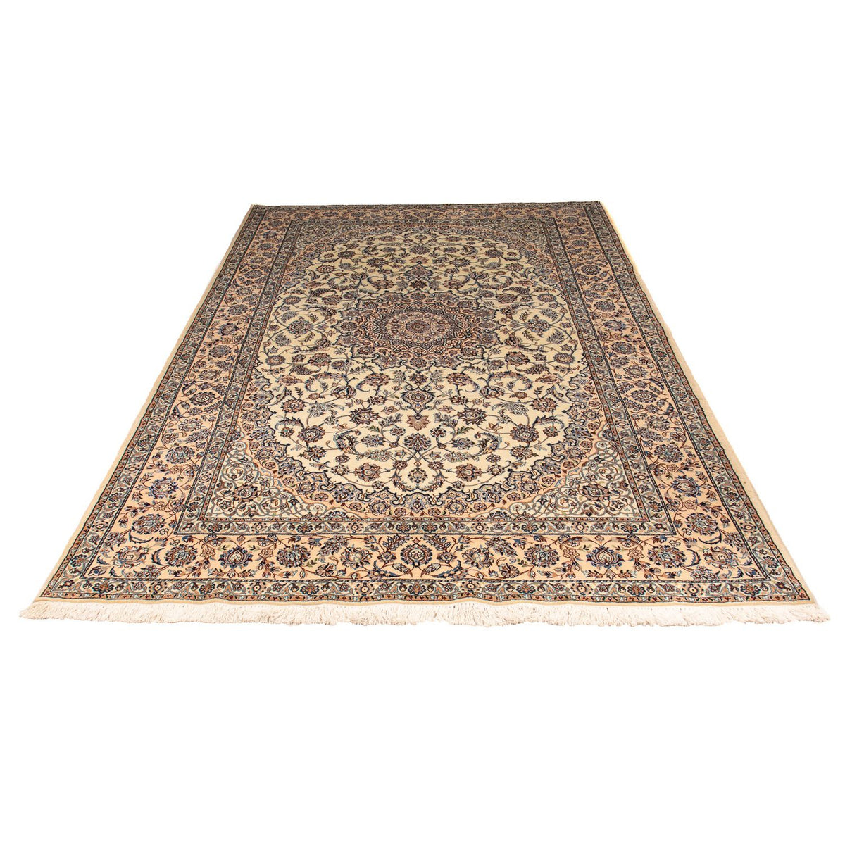 Persisk tæppe - Nain - Premium - 264 x 155 cm - beige