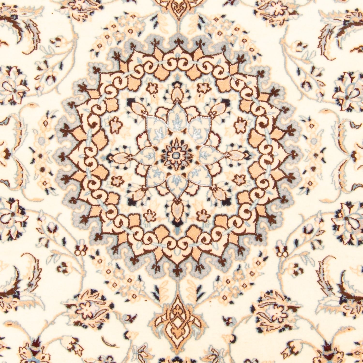Persisk tæppe - Nain - Royal - 255 x 165 cm - beige