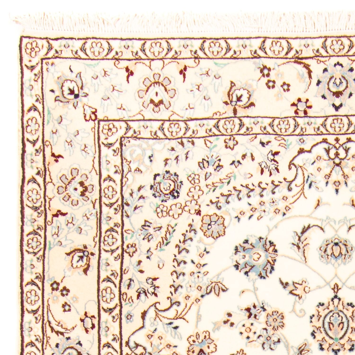 Persisk tæppe - Nain - Royal - 255 x 165 cm - beige