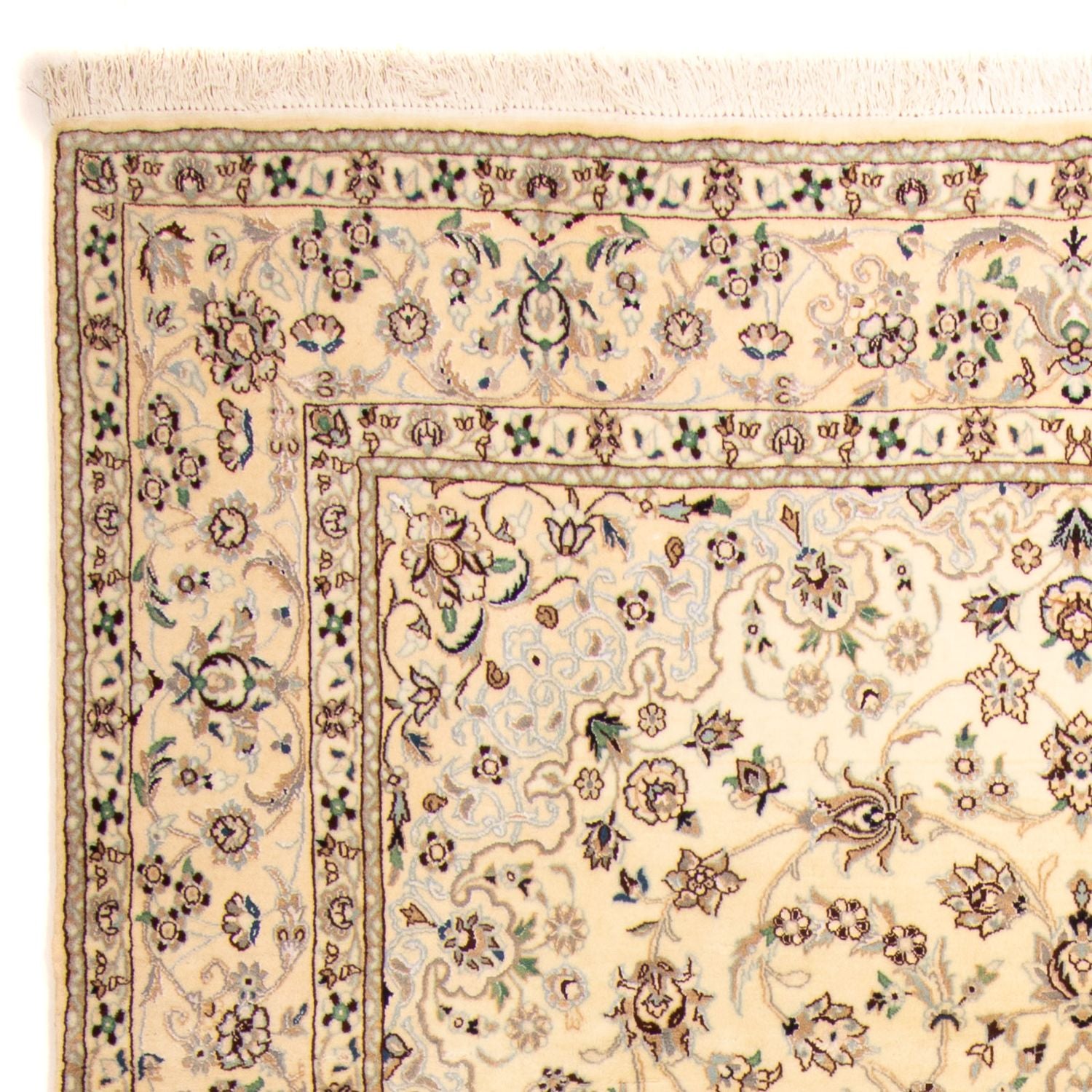Persisk tæppe - Nain - Royal - 323 x 212 cm - beige