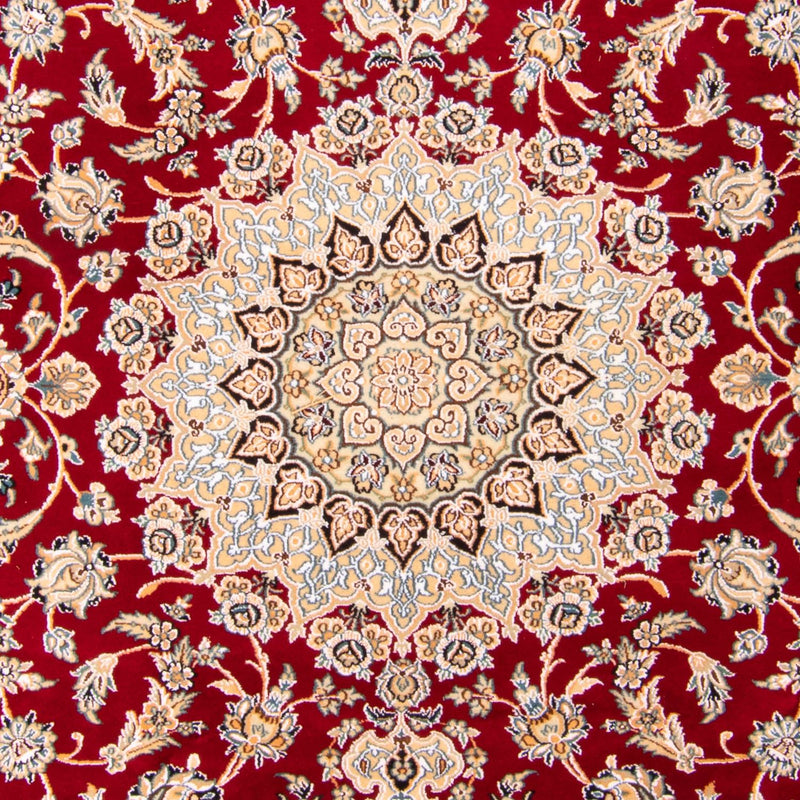 Persisk tæppe - Nain - Royal - 306 x 197 cm - mørkerød
