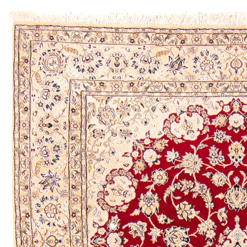 Persisk tæppe - Nain - Royal - 306 x 197 cm - mørkerød