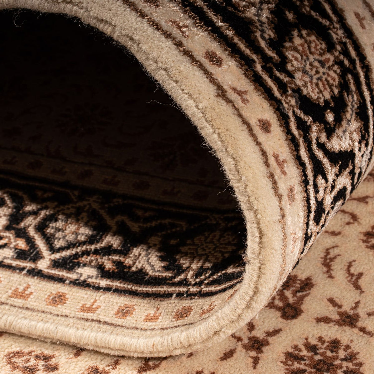 Løber Persisk tæppe - Bijar - 362 x 81 cm - beige