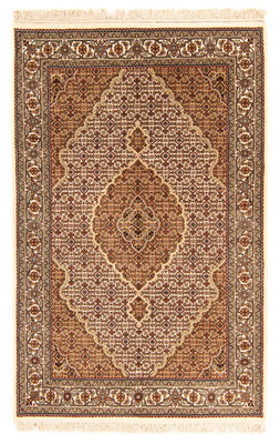 Persisk tæppe - Tabriz - 193 x 123 cm - beige
