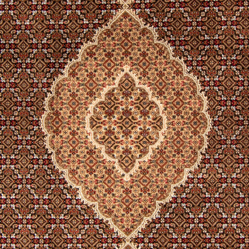 Persisk tæppe - Tabriz - 300 x 200 cm - mørkeblå