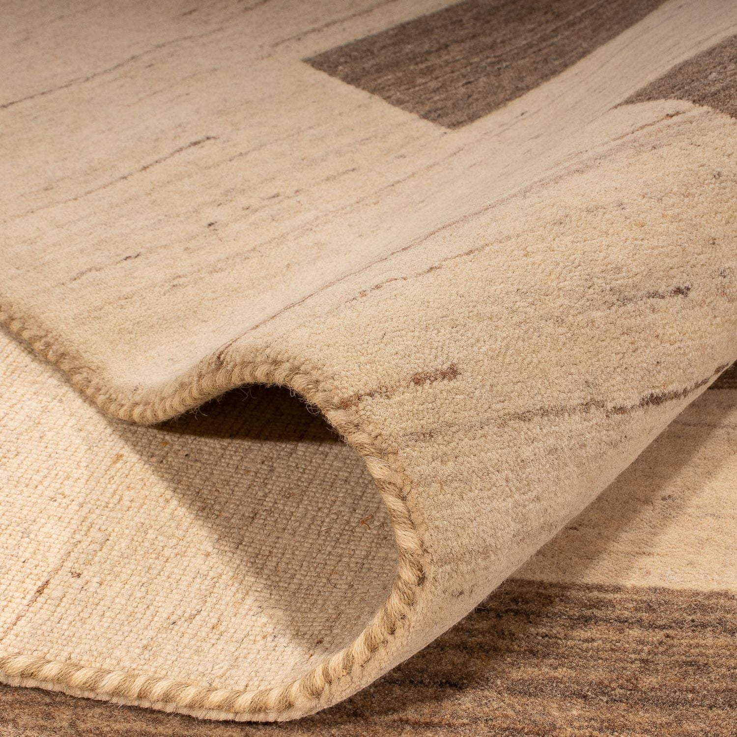 Gabbeh-tæppe - Softy - 301 x 215 cm - beige
