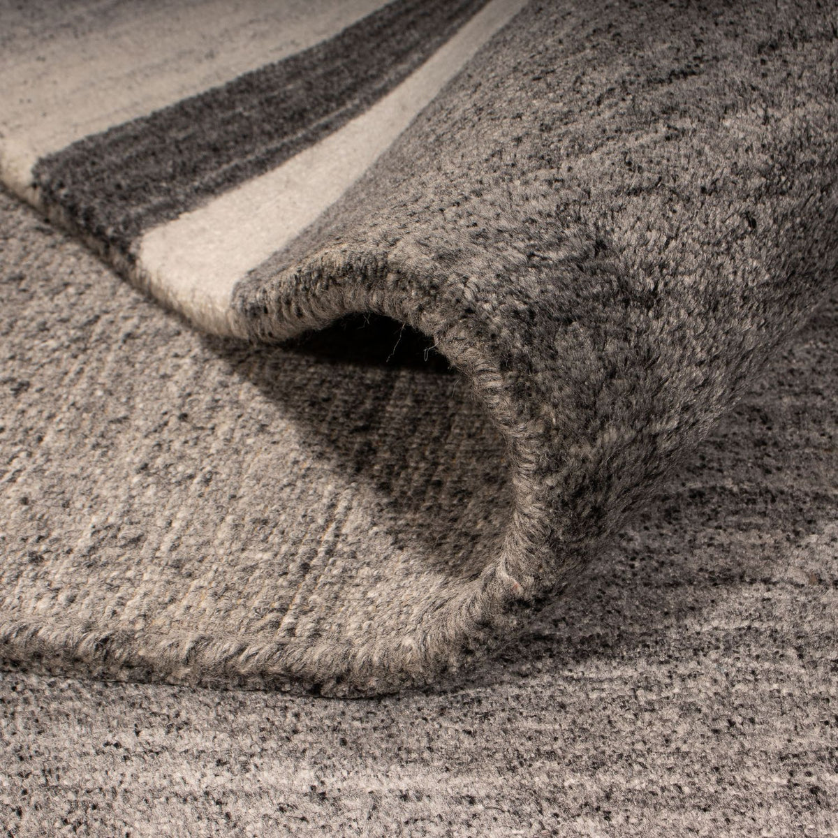 Gabbeh-tæppe - Softy - 244 x 174 cm - grå