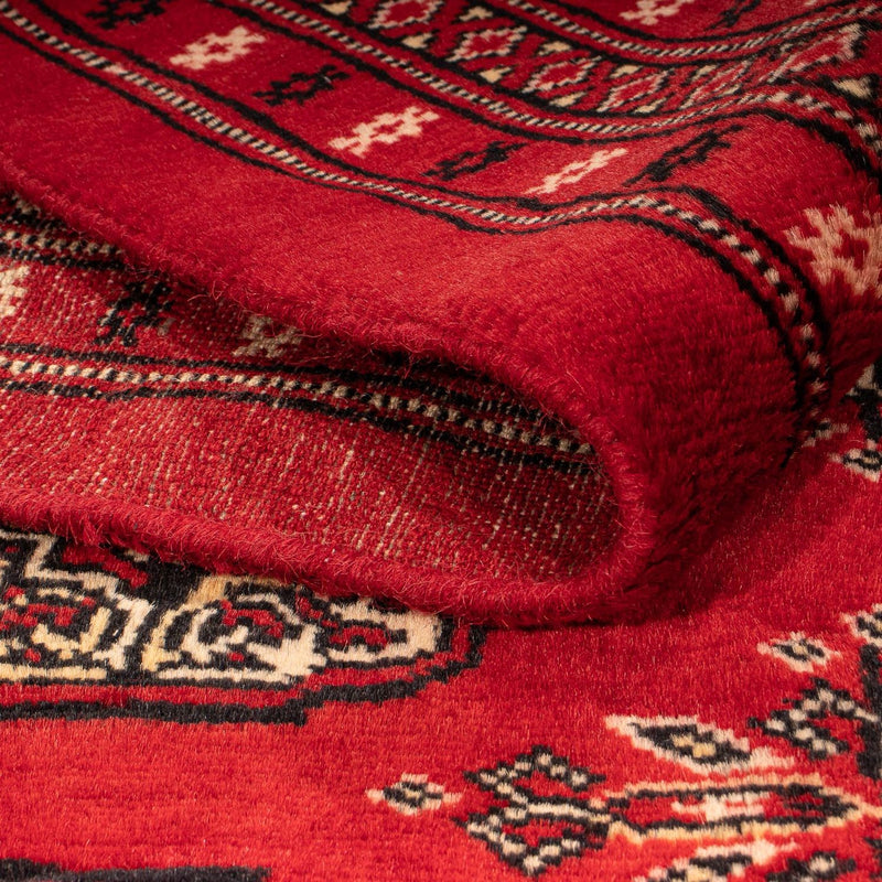 Pakistan Tæppe - 307 x 208 cm - mørkerød
