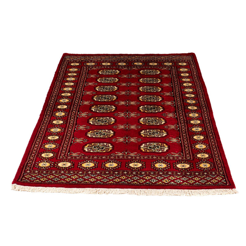 Pakistan Tæppe - 146 x 95 cm - mørkerød