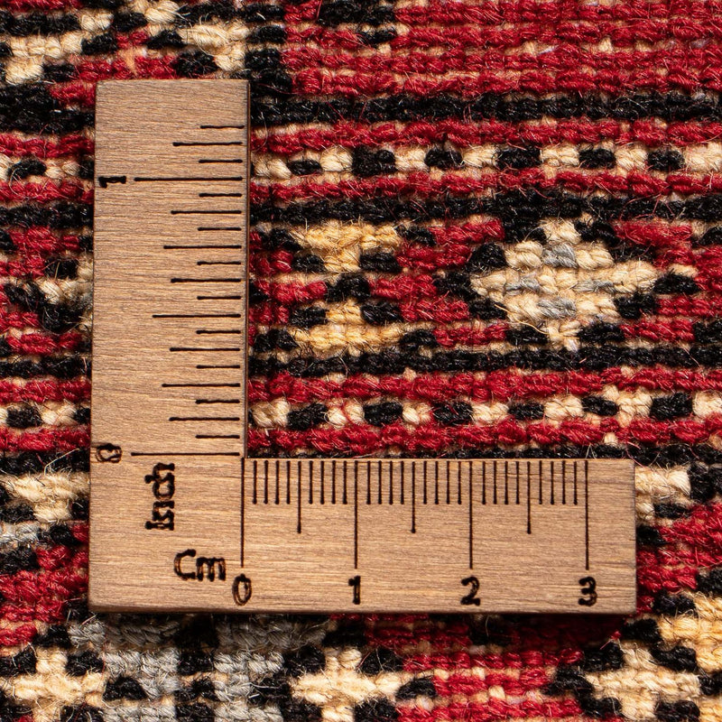 Pakistan Tæppe - 146 x 95 cm - mørkerød
