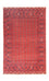 Afghansk tæppe - Bukhara - 301 x 195 cm - mørkerød