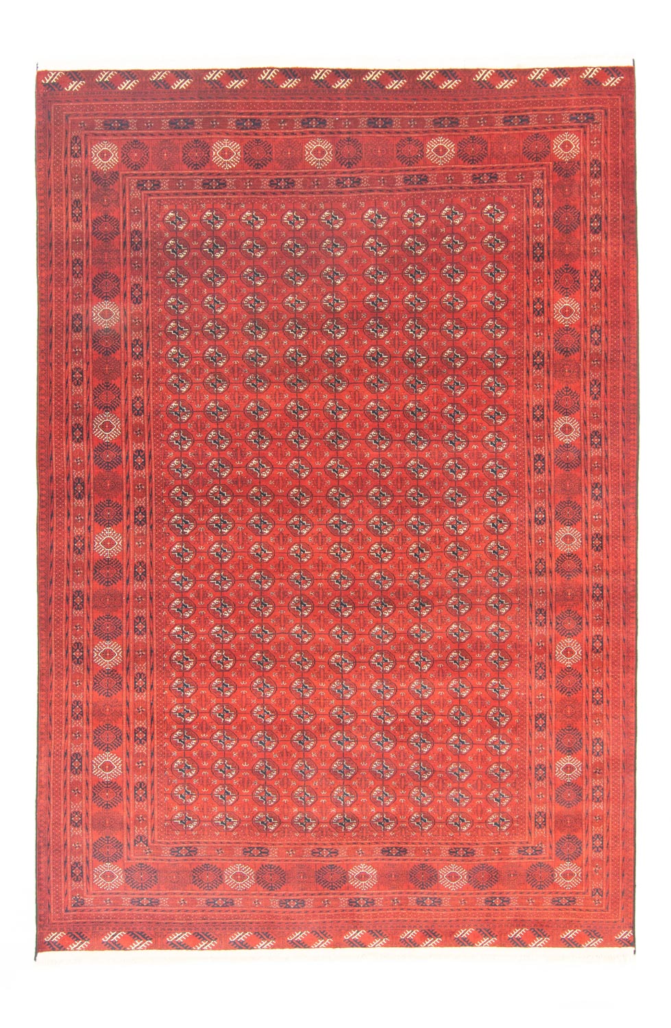 Afghansk tæppe - Bukhara - 293 x 196 cm - rød