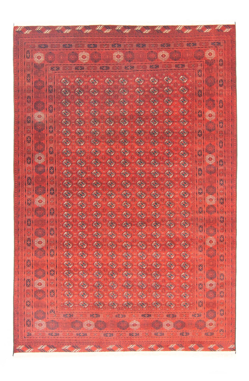 Afghansk tæppe - Bukhara - 293 x 196 cm - rød