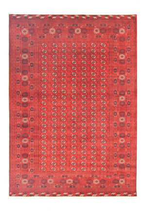 Afghansk tæppe - Bukhara - 293 x 203 cm - rød