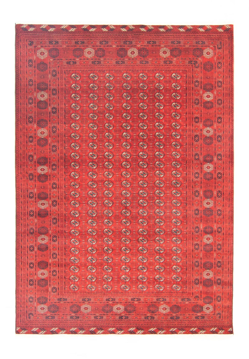 Afghansk tæppe - Bukhara - 293 x 203 cm - rød