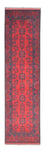 Løber Afghansk tæppe - Kunduz - 289 x 77 cm - rød