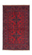 Afghansk tæppe - Kunduz - 120 x 77 cm - mørkeblå