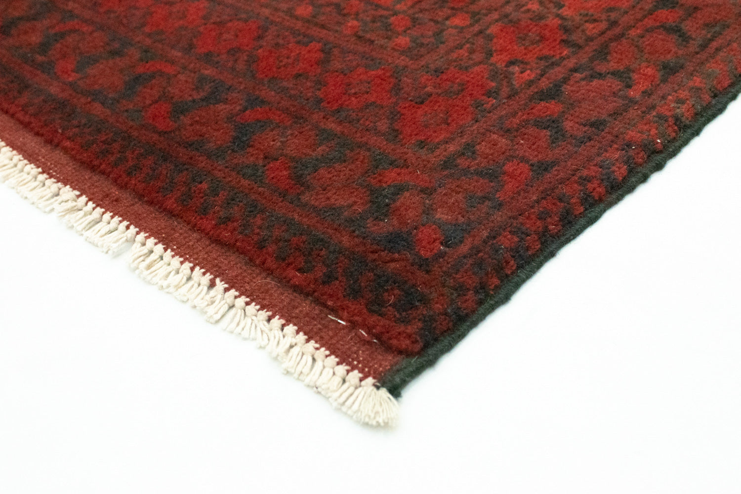 Afghansk tæppe - Filpa - 145 x 96 cm - rød